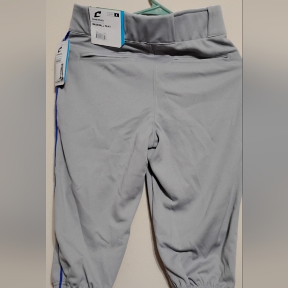 champro baseball pants youth L gray knicker elastic bottom - Picture 7 of 13